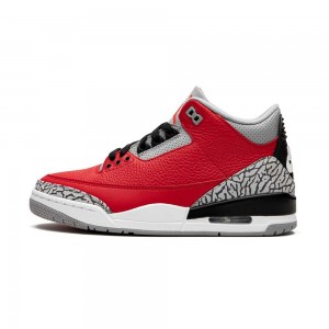 Nike JORDAN AIR JORDAN 3 RETRO "RED CEMENT UNITE" CK5692-600 Varsity Red/Cement Grey-black | DFSYKH682
